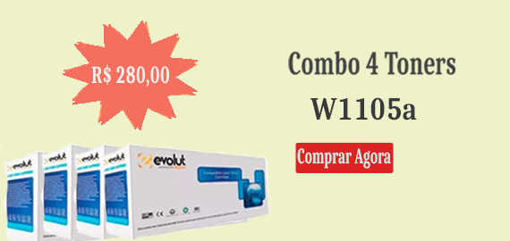 Combo 4 Toners-W1105a